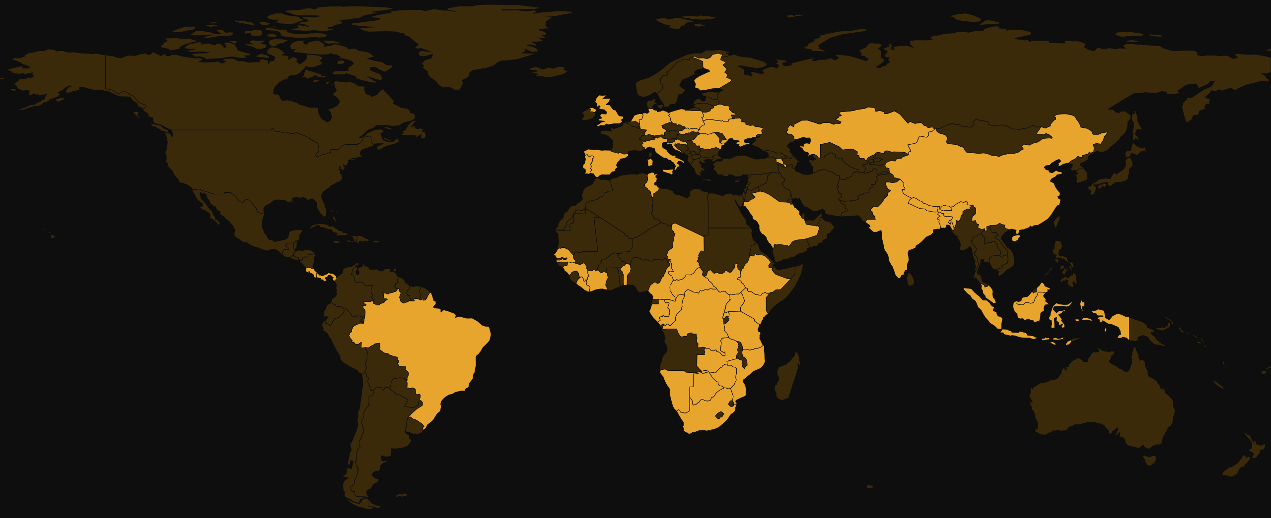 Conservation Capital global project map